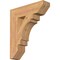 Ekena Millwork Merced Slat Smooth Bracket, Western Red Cedar, 5 1/2"W x 22"D x 26"H BKT06X22X26MRC06SWR - alternate 1